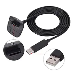 Câble de charge USB DATA & CHARGE pour manette XBOX 1.5m