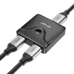 Switch HDMI Répartiteur bi-direction vers Double moniteur 4K 60hz 2 Sortie MT-HD121