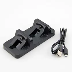 Double chargeur DOBE Station de charge pour manette PS4 USB