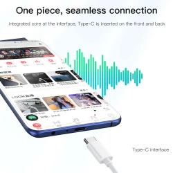 Yesido YH38 Écouteurs Filaire USB-C avec Microphone Intégré