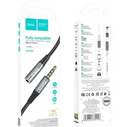 Cable Rallonge Extension AUX 3.5mm 4 Pôles 4p Casque + Microphone HOCO UPA20 Male vers Femelle