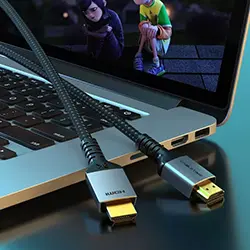 Cable HDMI 2.1 8K Premium CABLETIME 8K/60Hz 4K/144Hz 48Gbps Ultra HD 1m 2m