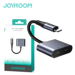 Adaptateur Audio 2 en 1 lightning IP vers double Lightning audio et charge Joyroom SY-L02