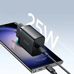 Chargeur Type-c PD 25W Joyroom JR-TCF11EU + Cable Type-c Vers Type-c 1m
