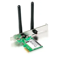 Carte Réseau WiFi Adaptateur TENDA W322E PCI EXPRESS PCI-E WI-FI N300 2 ANTENNES