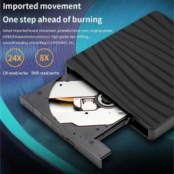 Lecteur Graveur Externe DVD CD ROM RAM RW USB 3.0 et Type-c 3.1