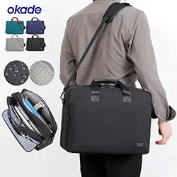 Cartable Laptop 16 pouces OKADE T69 professionnel Pour Ordinateur Portable avec Bandoulière et Rembourrage Antichoc