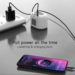 YESIDO YAU18 Adaptateur Lightning vers Jack 3.5mm + USB pour Charge et Audio
