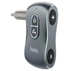 HOCO E73 Récepteur Bluetooth 5.0 Audio AUX 3.5mm avec micro intégré pour voiture