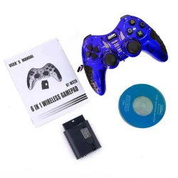 Manette de jeux Sans-fil 2.4ghz Multifonction 6 en 1 N1-W320 pour PS2 PS3 PC Android TV Box