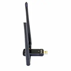 Adaptateur Sans fil Wi-Fi AC1200 Double Bande Longue Portée USB 3.0 ALFA AWUS036AC avec double antenne externe Haute sensibilité