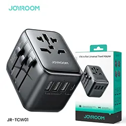 Chargeur Adaptateur de voyage universel 17W 3 Ports USB + Type-c Joyroom JR-TCW01