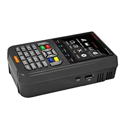 Pointeur satelite Sat Finder Signal Satellite Numérique réglage de la Parabole GTmedia V8 Finder 2 DVB-S/S2/S2X 1080P - Gris
