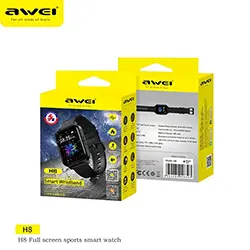 SMART WATCH AWEI H8 Sports 1.65 pouces pour Android iOS
