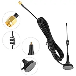 Antenne 4G de Communication Radio 5dbi avec Cable 10m Connecteur SMA mâle