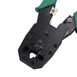 Pince à sertir réseau LAN Cable RJ45 RJ12 RJ11 8P6P4P avec dénudeur