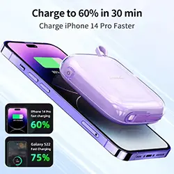 POWER BANK Joyroom JR-L003 10000mAh 22.5W Jelly Series Lightning