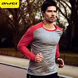 Ecouteur Sans-fil Bluetooth 4.2 AWEI B990BL Tour de Cou pour Sport avec microphone - Noir
