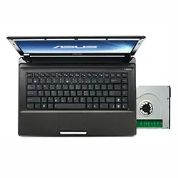 Adaptateur Caddy 9.5mm M.2 SATA en aluminium 2eme SSD M.2 sur Baie de lecteur DVD