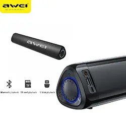 Haut-parleurs Bluetooth 5.0 portable Awei Y333 Carte SD AUX USB 1800mAh
