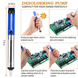 kit Fer à souder électronique 908S 80W 220V LCD température réglable