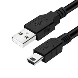 Câble Adaptateur USB 2.0 Mini-B MP4 MP3 vers USB 1.5m