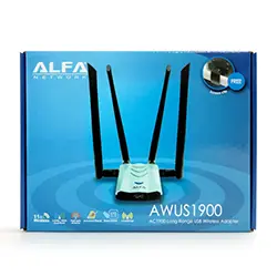 Adaptateur USB WIFI Alfa AWUS1900 802.11ac Dual-Band 2.4Ghz 5Ghz USB 3.0 ORIGINAL