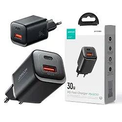 Chargeur Joyroom JR-TCF08EU Speed ​​Series 30W PD/QC/AFC/FCP double port USB-C PD USB-A