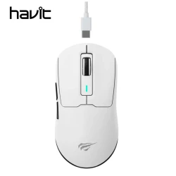 HAVIT MS969SE Souris Gaming sans-fil Tri-Mode 8000 DPI Rechargeable RGB