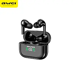 Ecouteur Earbuds sans-fil bluetooth 5.0 AWEI TWS T29P Étanche IPX6 Sport Avec Ecran Led