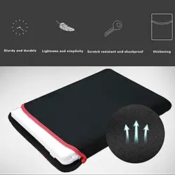 Pochette Pour ordinateur Laptop Housse de protection 15.6" - Double face