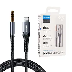 Câble Adaptateur Convertisseur Audio Joyroom SY-A02 IP Lightning Iphone vers AUX Jack 3.5mm 1m