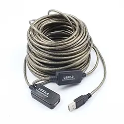 Câble Extension Rallonge répéteur actif USB 2.0 Mâle vers Femelle avec Amplificateur 20m