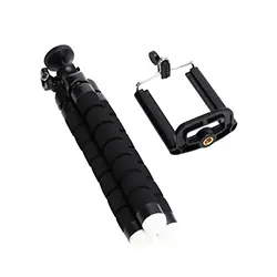 Mini Trépied Portable Flexible pour téléphone Portable Go pro caméra avec support smartphone H-08