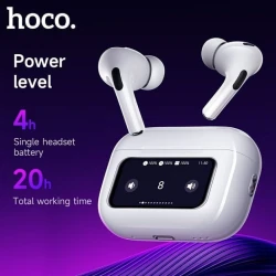 Hoco EW72 Écouteurs sans-fil Earbuds avec écran tactile LED & Bluetooth 5.4 