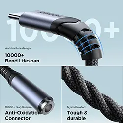 Adaptateur Type-c vers AUX Jack 3.5mm DAC Joyroom SY-C01