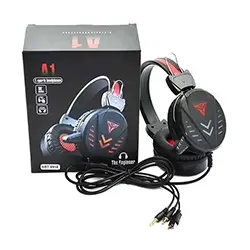 Casque Gaming filaire AUX Jack 3.5mm A1 RGB avec Microphone pour PC Smartphone