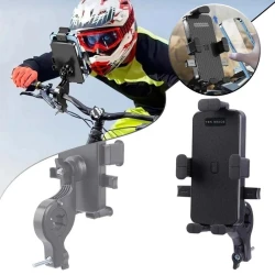 TEN SPACE CYCLING-Z031 Support Téléphone pour vélo rotatif 360°