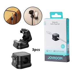 Support Organisateur de câbles Attache magnétiques 3 pieces joyroom JR-ZS368