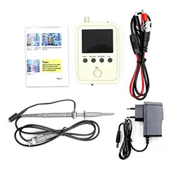 Mini Oscilloscope numérique FNIRSI-150 Entièrement Assemblé Ecran TFT 2.4 pouces avec sondes et alimentation