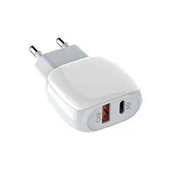 Chargeur LDNIO A2313C Charge rapide Type-C PD et QC3.0 double ports USB 18W pour Samsung Android iphone + Cable Micro USB 1m