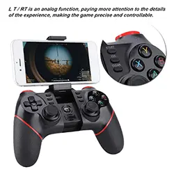 Manette Bluetooth sans-fil 2.4ghz T6 pour PC Smartphone ANDROID IOS Smart TV