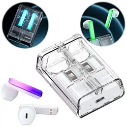 Ecouteur Earbuds sans-fil bluetooth 5.3 Joyroom IceLens TC1 avec lumière LED
