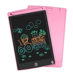 Ardoise Magic Tablette graphique 12 pouces pour écrire, dessiner  - Rose