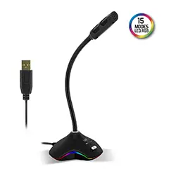 Microphone Gaming Spirit of gamer EKO300 Omnidirectionnel USB pour PC MAC Console avec pied