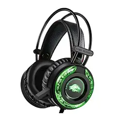Casque Gaming filaire AUX Jack 3.5mm A5 RGB avec Microphone pour PC Smartphone
