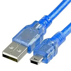 Câble adaptateur USB 2.0 vers Mini-B MP4 MP3 USB 5 Broches 30cm 1.5m