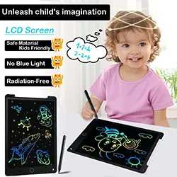 Ardoise Magic Tablette graphique 12 pouces pour écrire, dessiner  - Rose