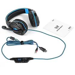 Casque Gaming KOTION EACH G4000 USB 2x3.5mm avec microphone LED