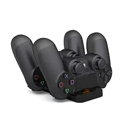 Double chargeur DOBE Station de charge pour manette PS4 USB